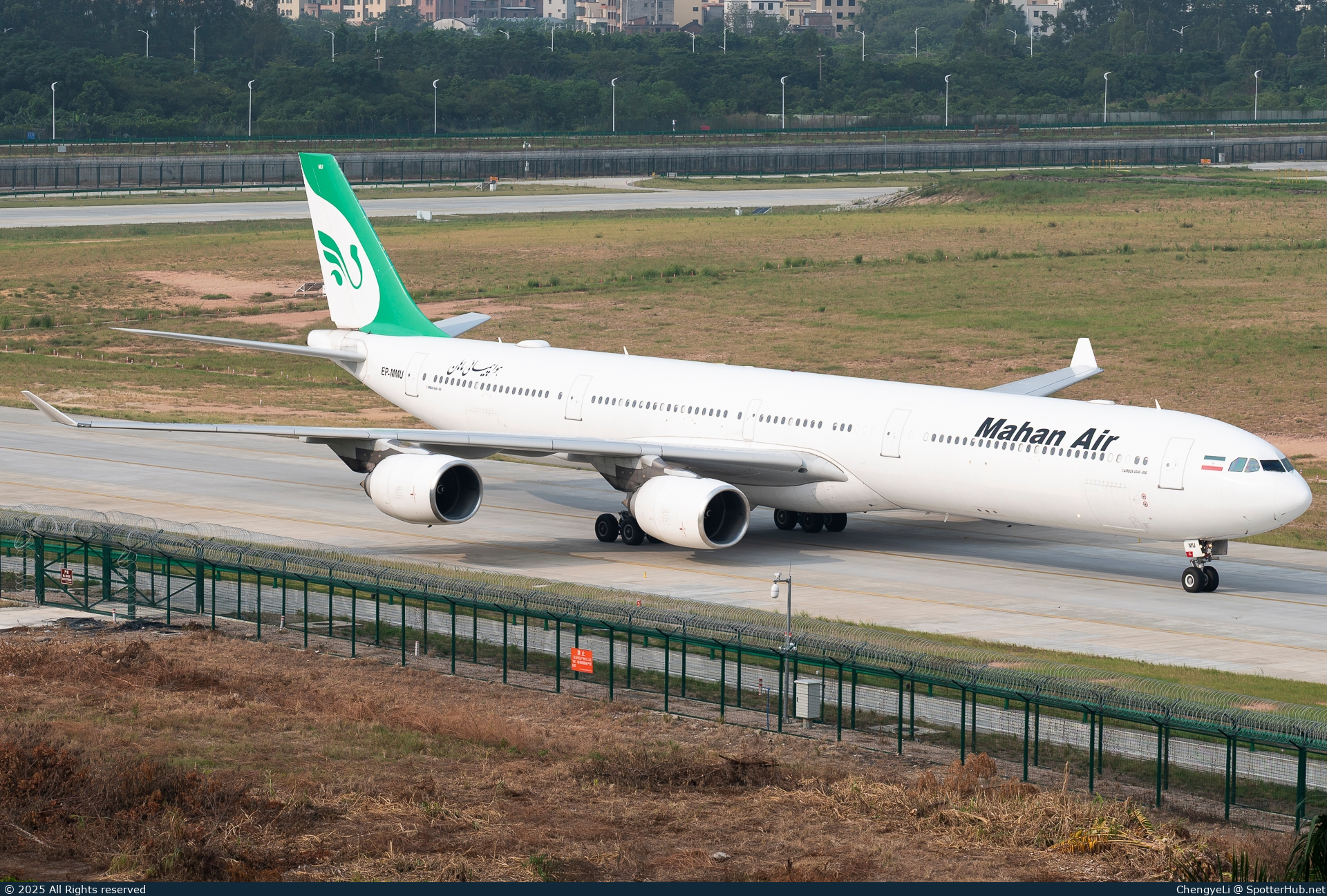 Photo of EP-MMU - Airbus A340-642 operated by Mahan Air