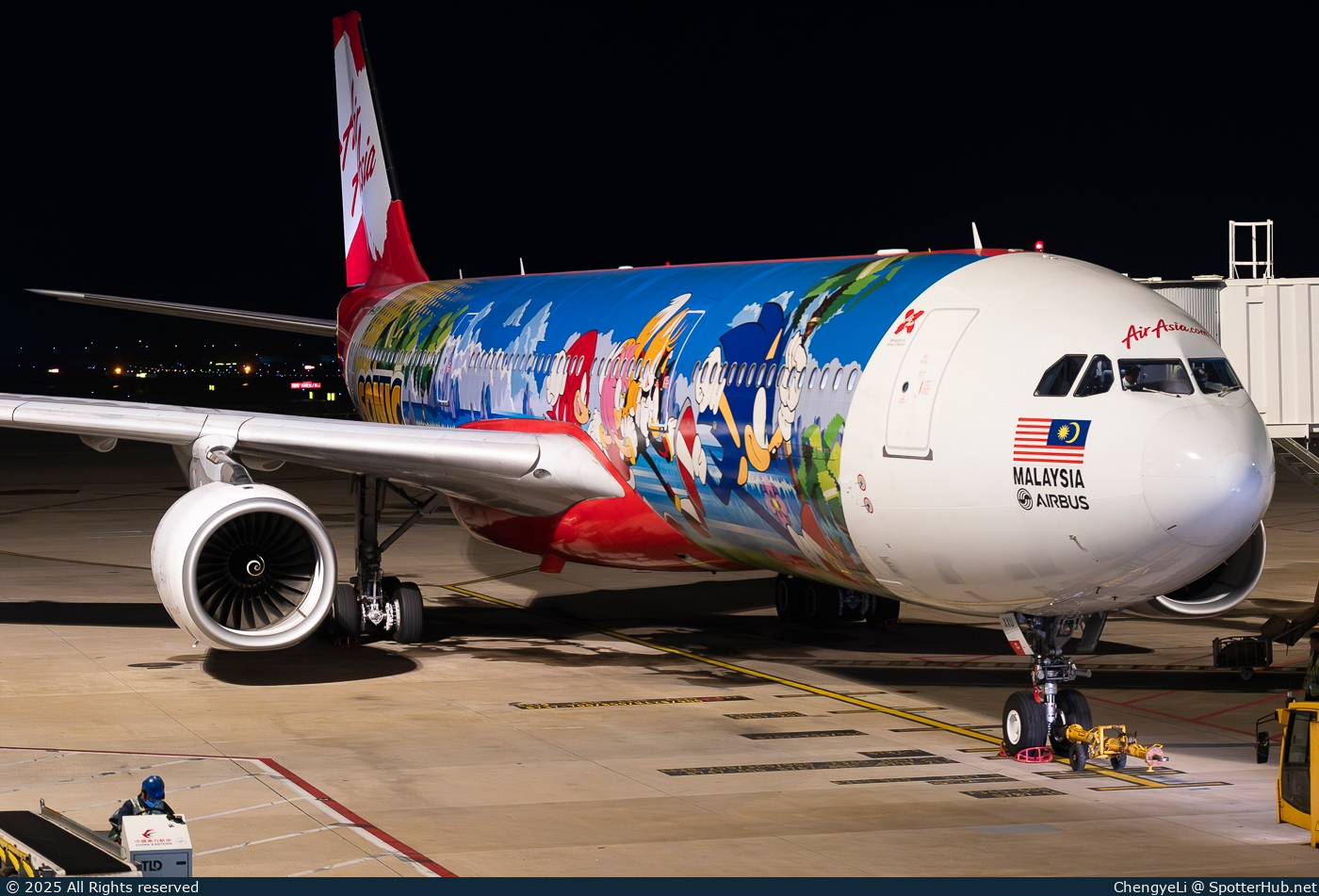 Photo of 9M-XXU - Airbus A330-343 operated by AirAsia X