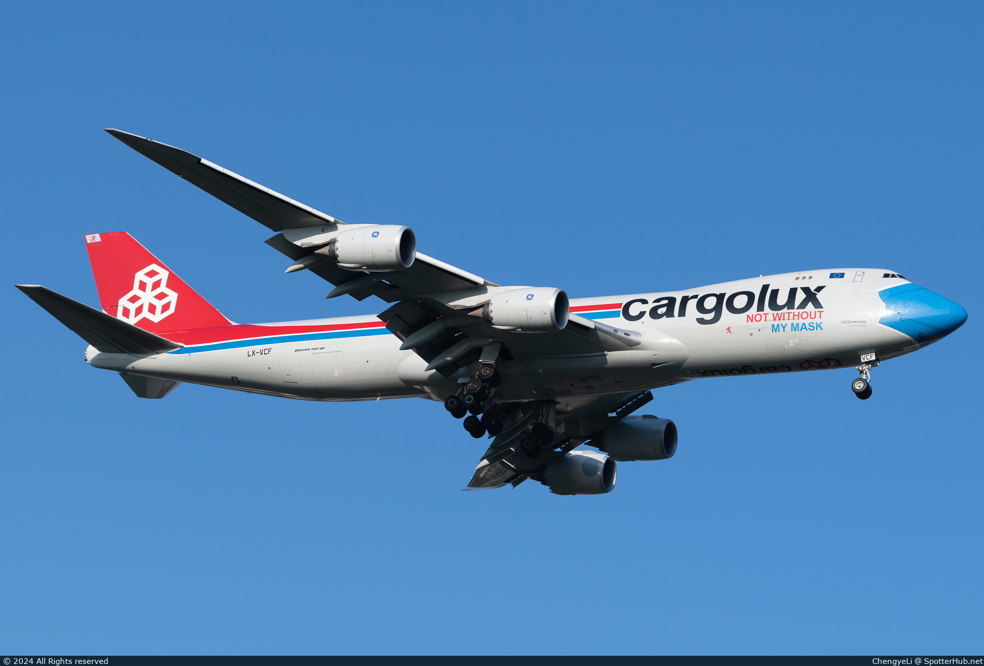 Photo of LX-VCF - Boeing 747-8R7F operated by Cargolux
