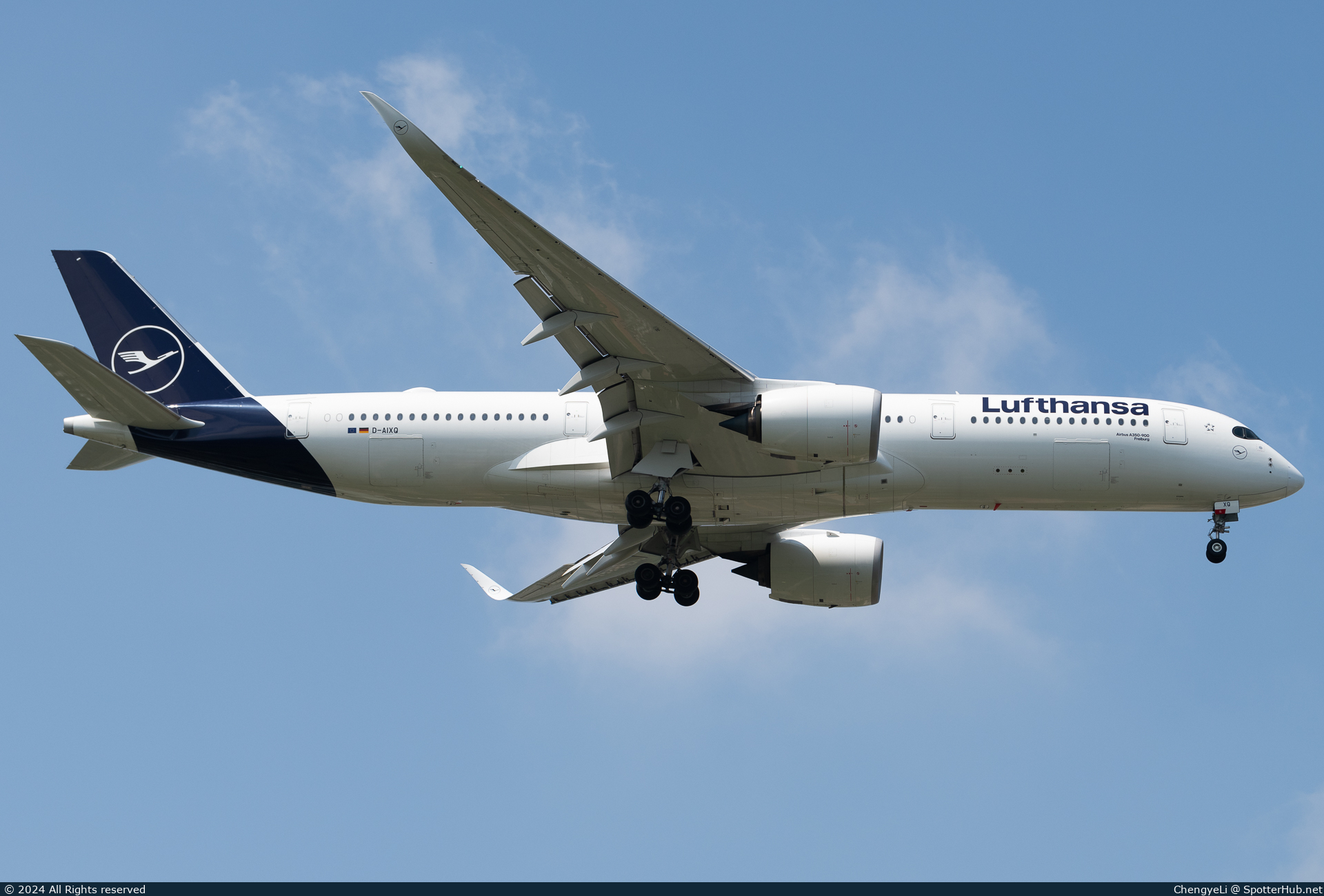 Photo of D-AIXQ - Airbus A350-941 operated by Lufthansa