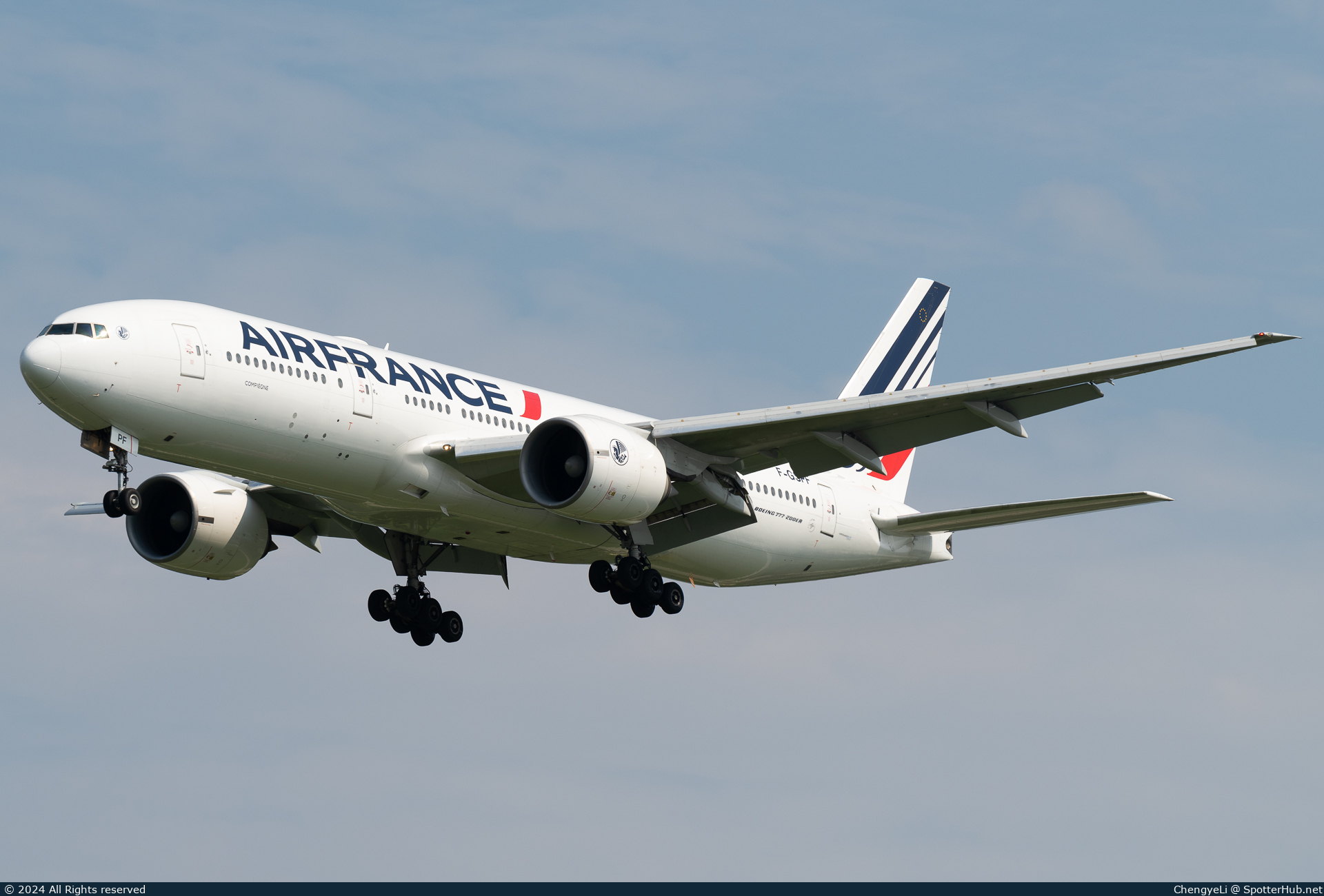Photo of F-GSPF - Boeing 777-228(ER) operated by Air France