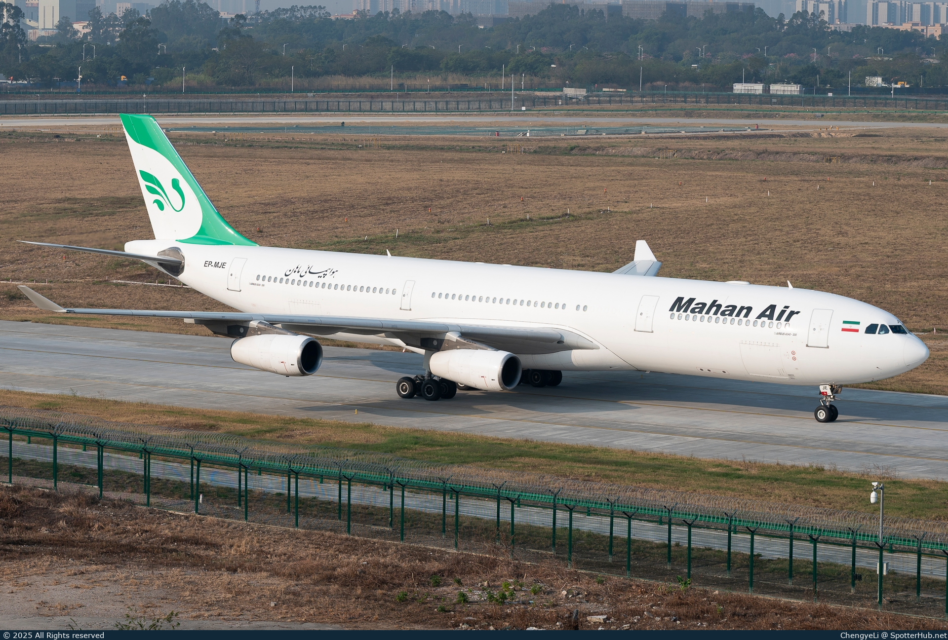 Photo of EP-MJE - Airbus A340-313 operated by Mahan Air