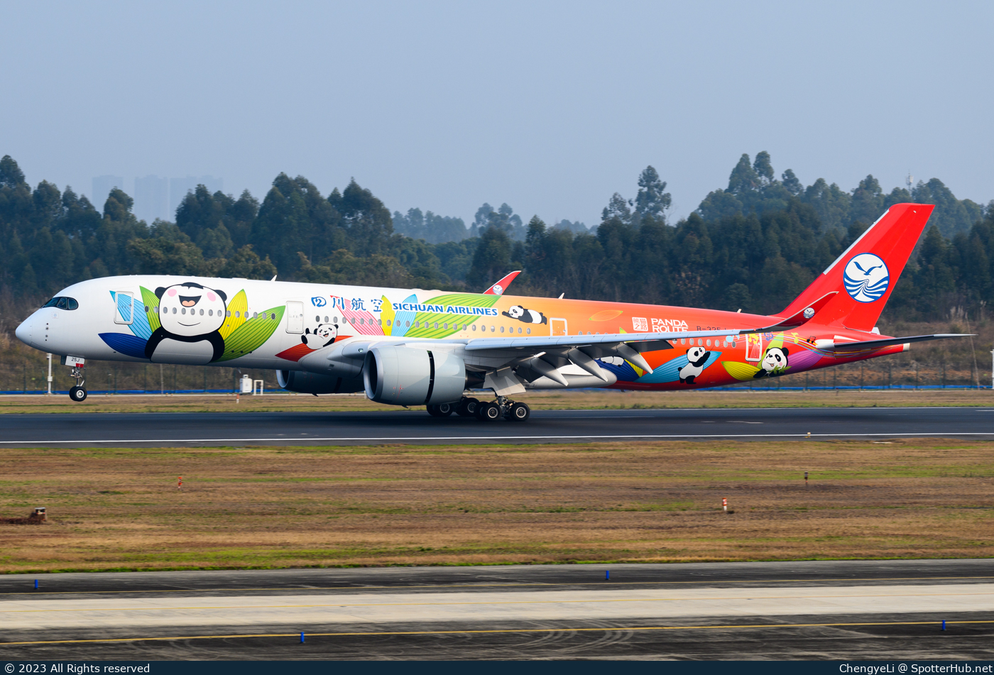 Photo of B-325J - Airbus A350-941 operated by Sichuan Airlines