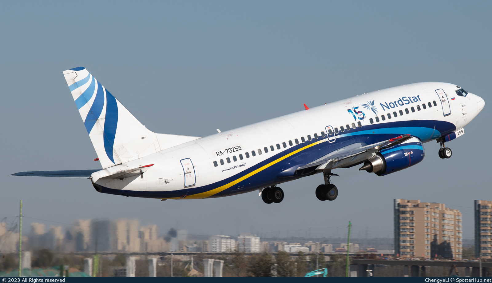 Photo of RA-73259 - Boeing 737-33R operated by NordStar