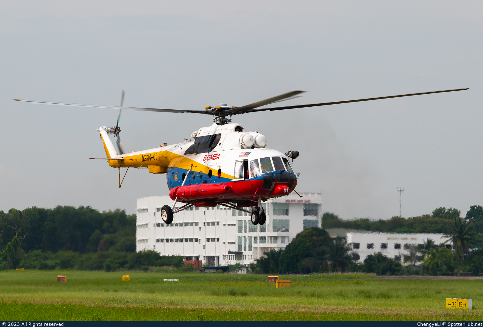 Photo of M994-01 - Mil Mi-17 operated by Malaysian Fire and Rescue Department