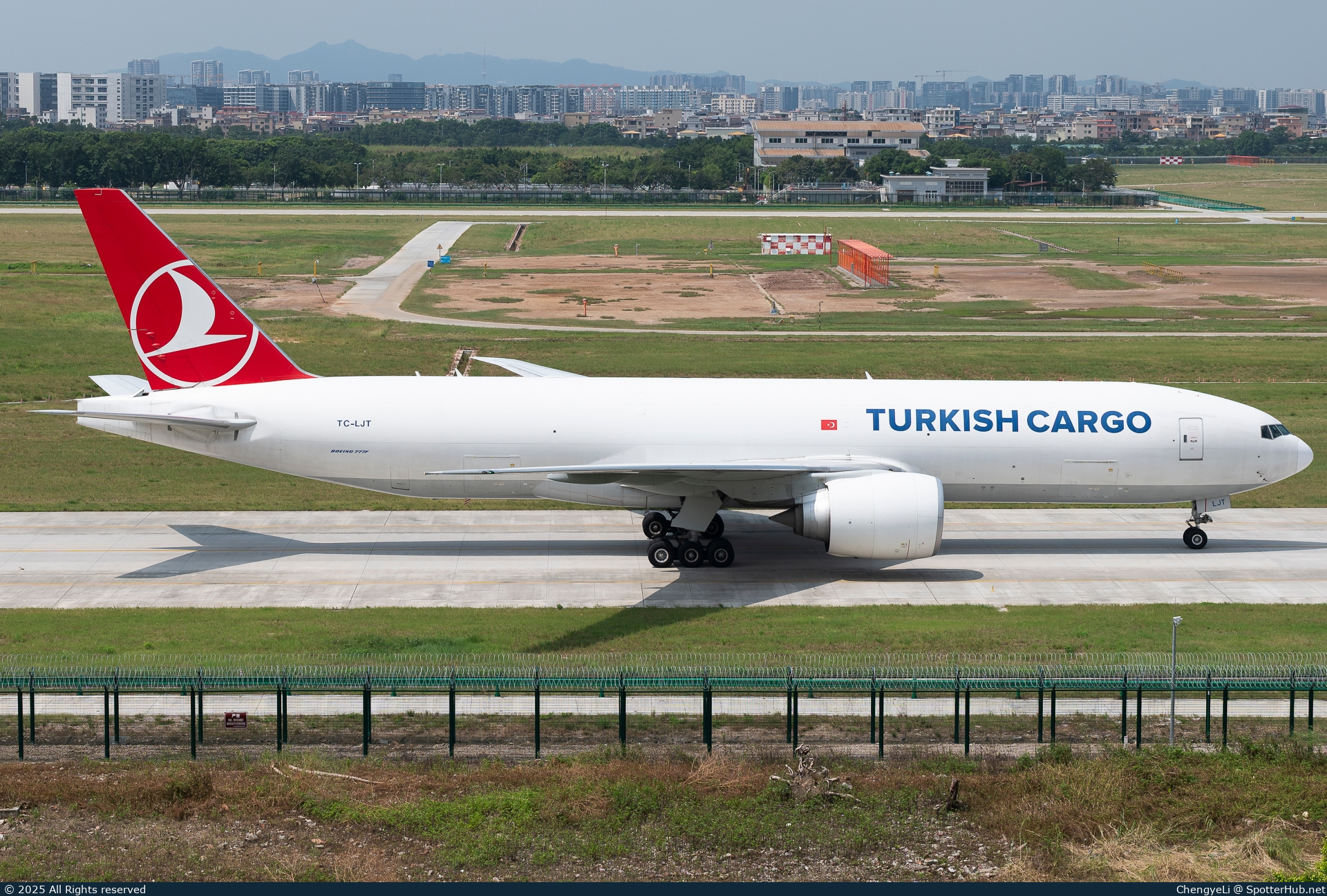 Photo of TC-LJT - Boeing 777-F operated by Turkish Airlines Cargo