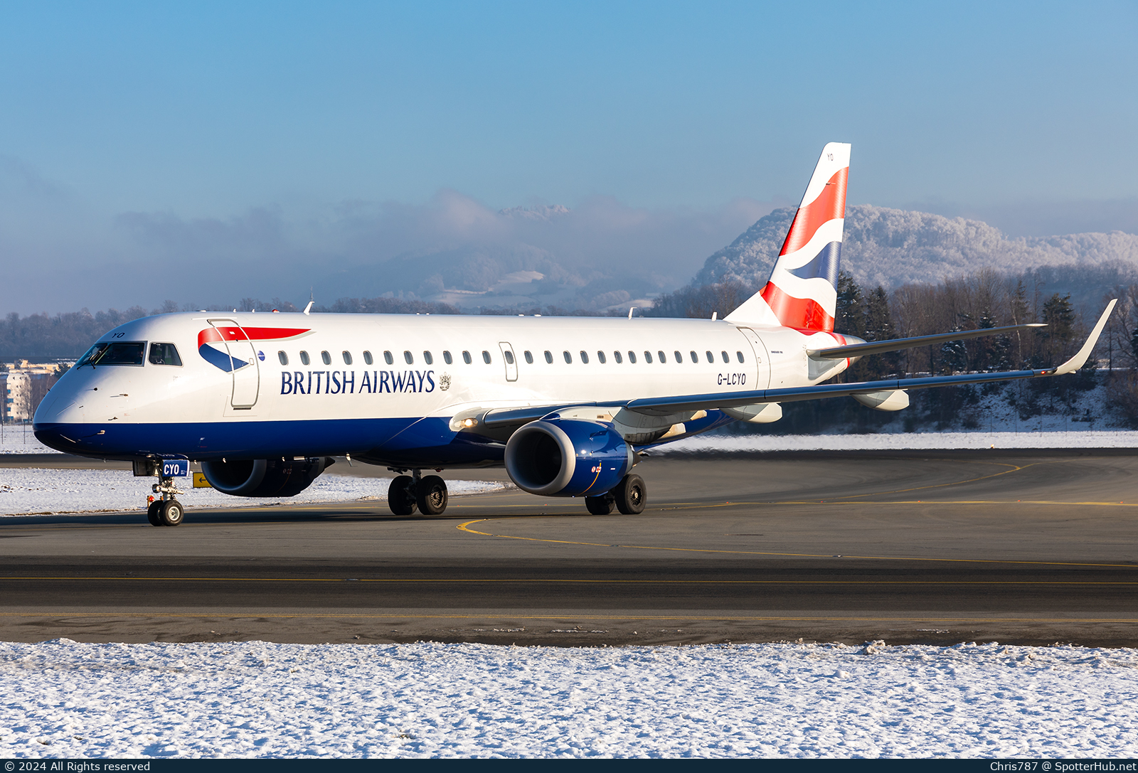 Photo of G-LCYO - Embraer ERJ-190LR operated by BA CityFlyer