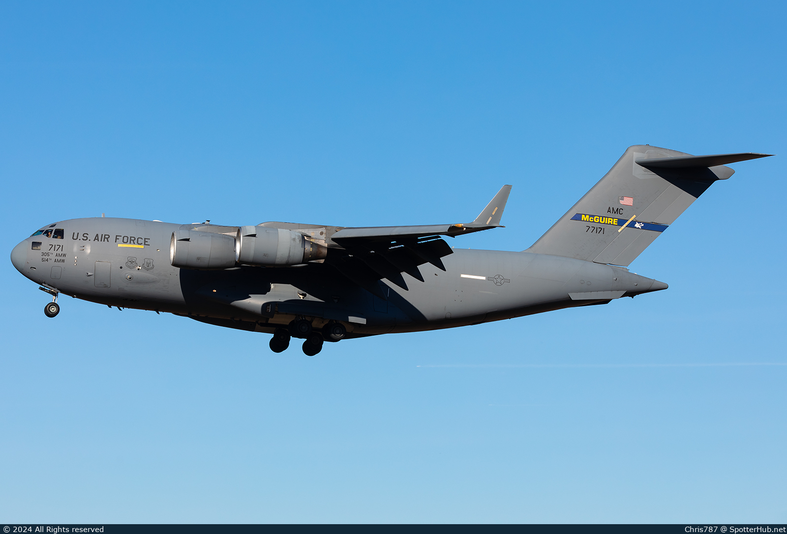 Photo of 07-7171 - Boeing C-17A Globemaster III operated by US Air Force