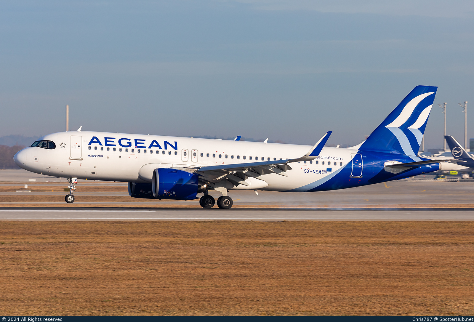 Photo of SX-NEM - Airbus A320-271N operated by Aegean Airlines