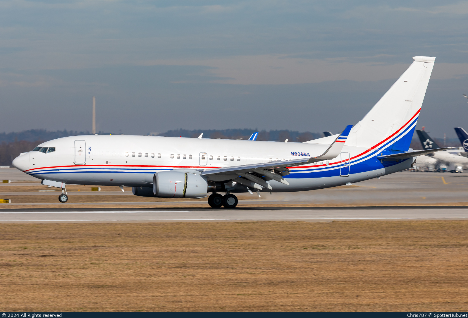 Photo of N836BA - Boeing 737-7BC(BBJ) operated by Boeing Executive Flight Operations