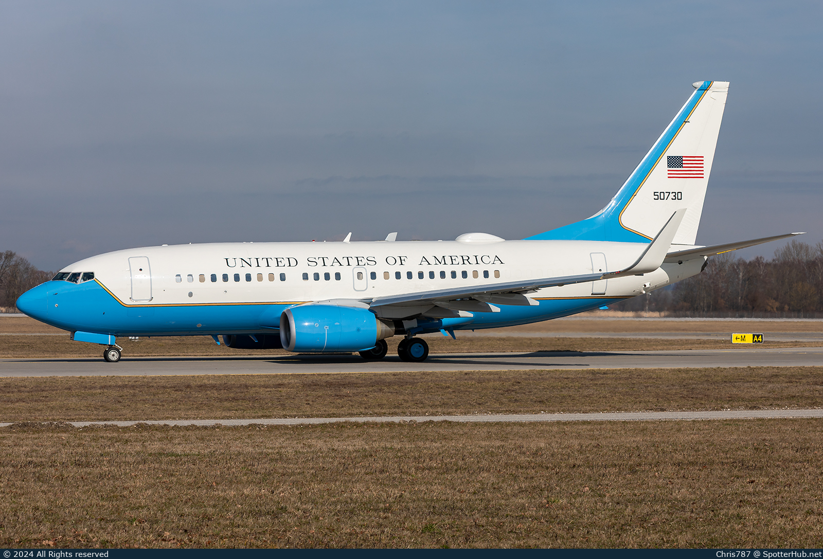 Photo of 05-0730 - Boeing C-40C operated by US Air Force