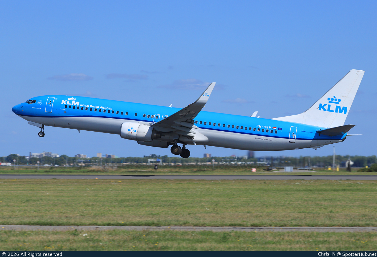Photo of PH-BXP - Boeing 737-9K2 operated by KLM Royal Dutch Airlines