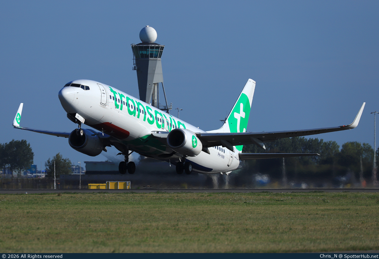 Photo of PH-HXN - Boeing 737-8K2 operated by Transavia