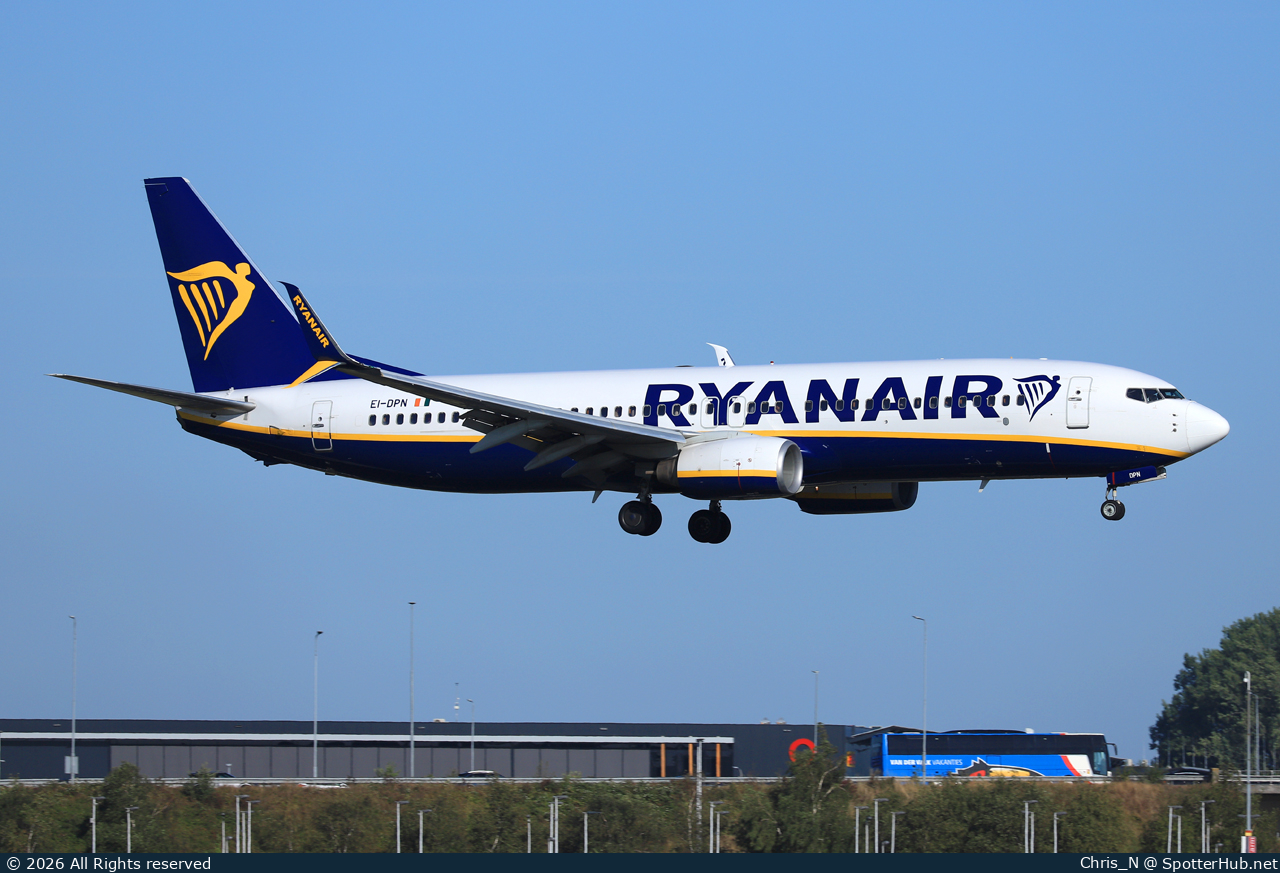 Photo of EI-DPN - Boeing 737-8AS operated by Ryanair