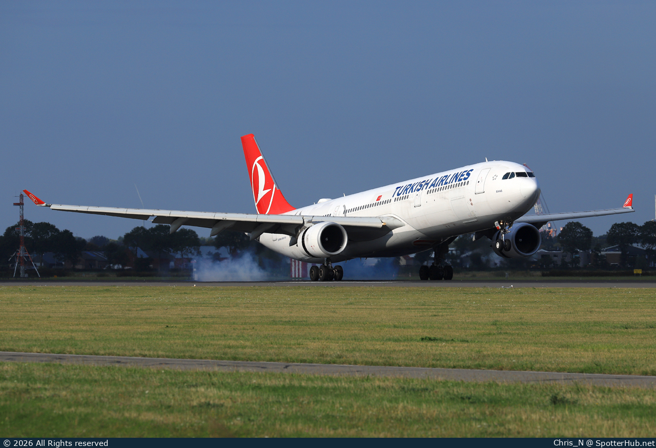 Photo of TC-JOH - Airbus A330-303 operated by Turkish Airlines