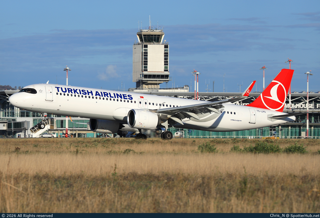 Photo of TC-LPO - Airbus A321-271NX operated by Turkish Airlines