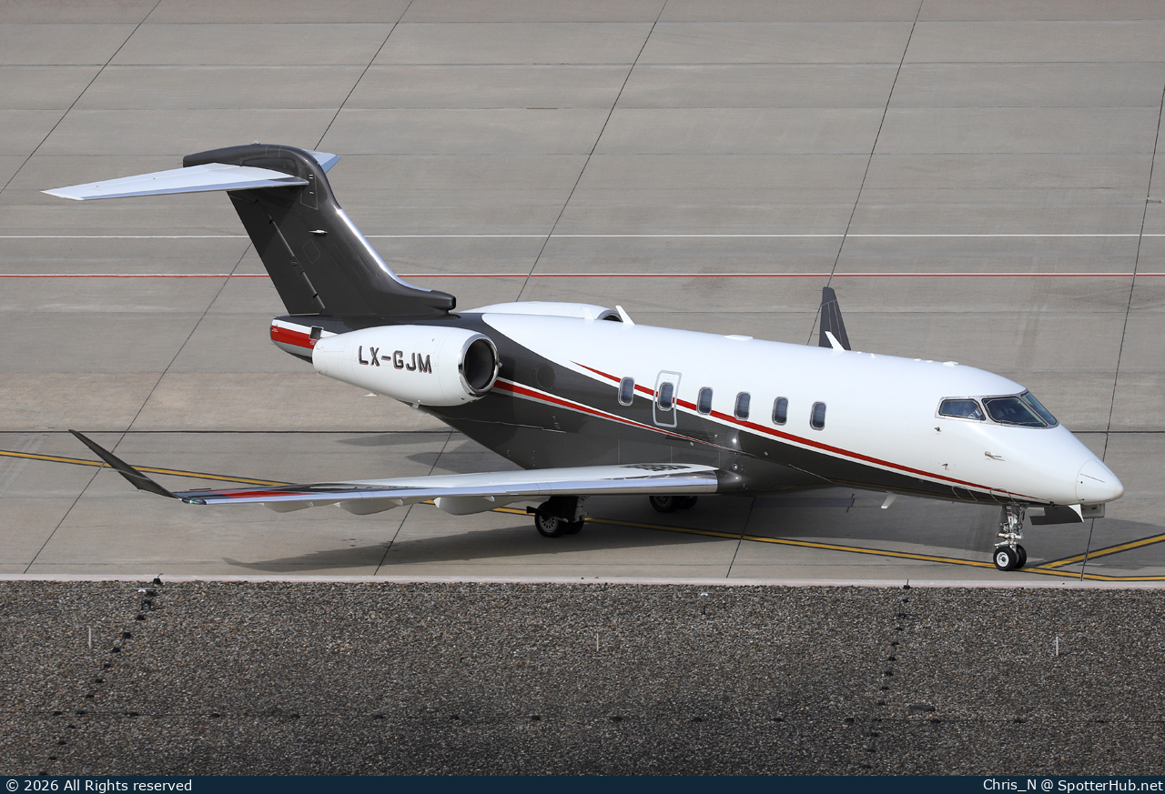 Photo of LX-GJM - Bombardier Challenger 350 operated by Global Jet Luxembourg