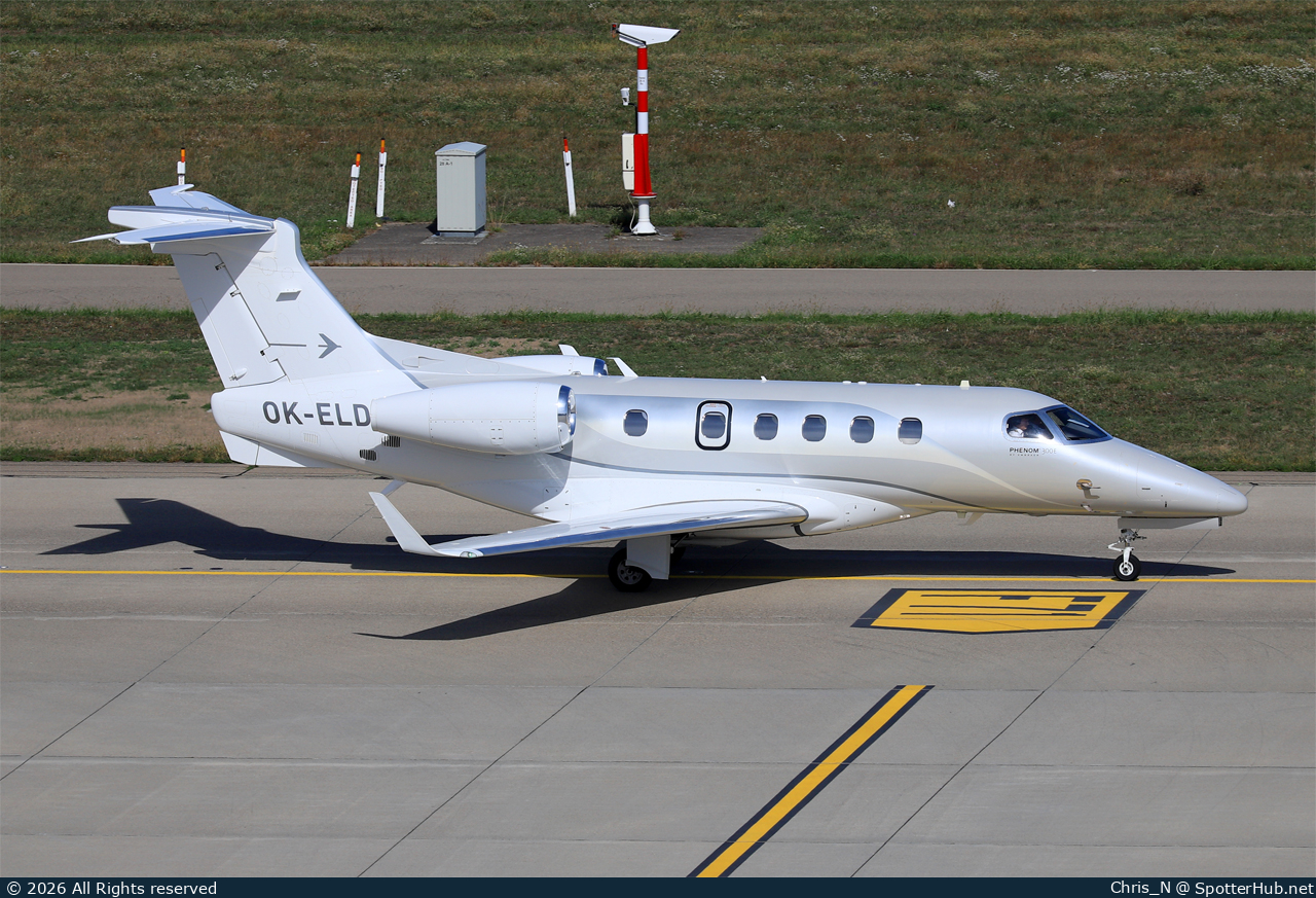 Photo of OK-ELD - Embraer Phenom 300E operated by Elio Jet