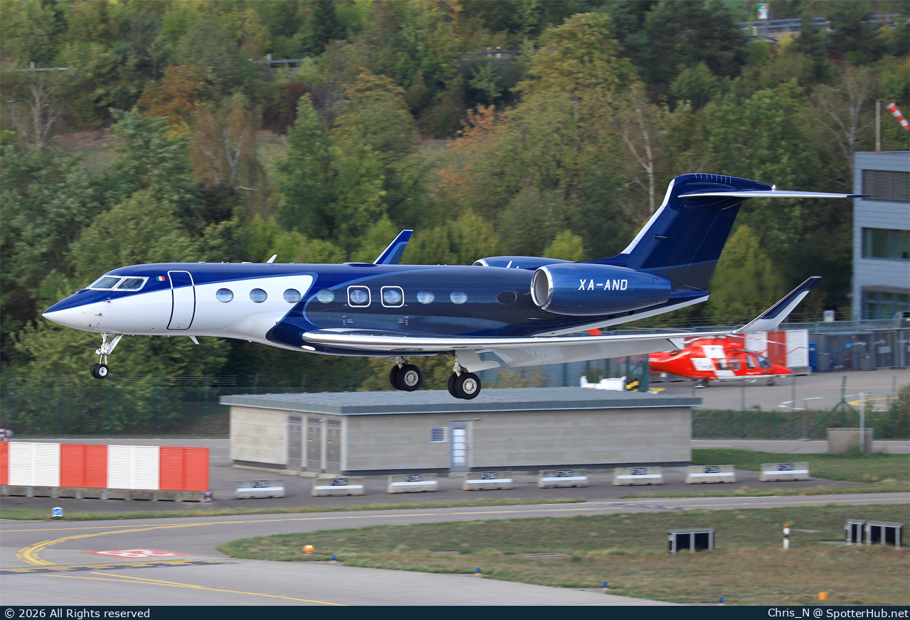 Photo of XA-AND - Gulfstream G650ER operated by Aerolíneas del Sol
