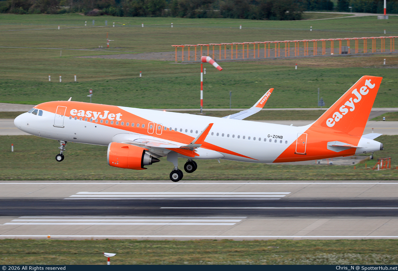 Photo of G-ZONB - Airbus A320-251N operated by easyJet