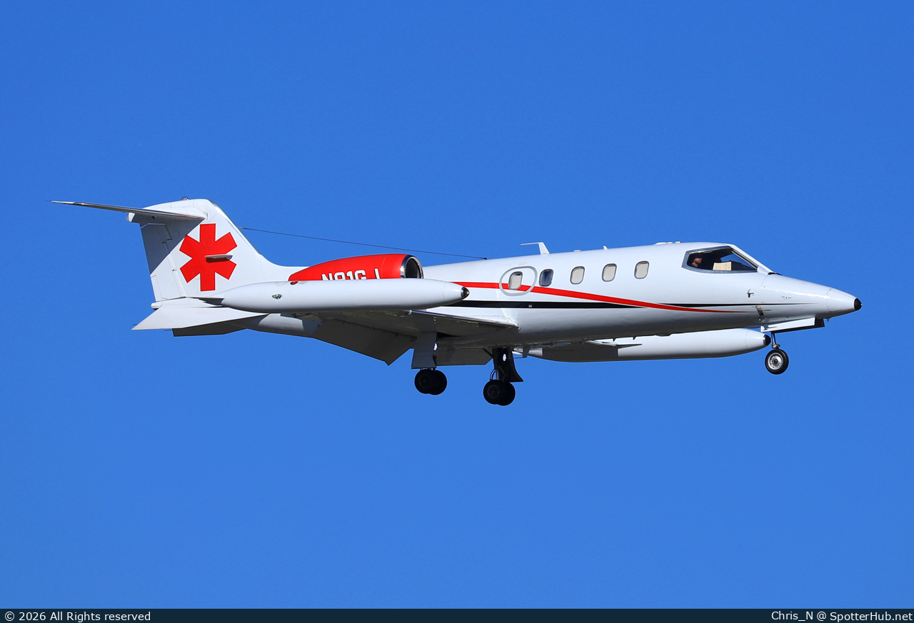 Photo of N81GJ - Bombardier Learjet 36A operated by Global JetCare
