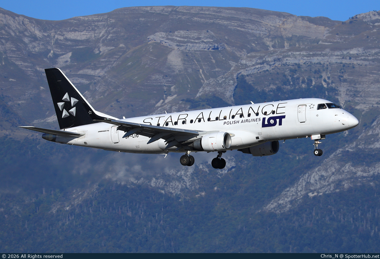 Photo of SP-LIO - Embraer ERJ-175LR operated by LOT Polish Airlines