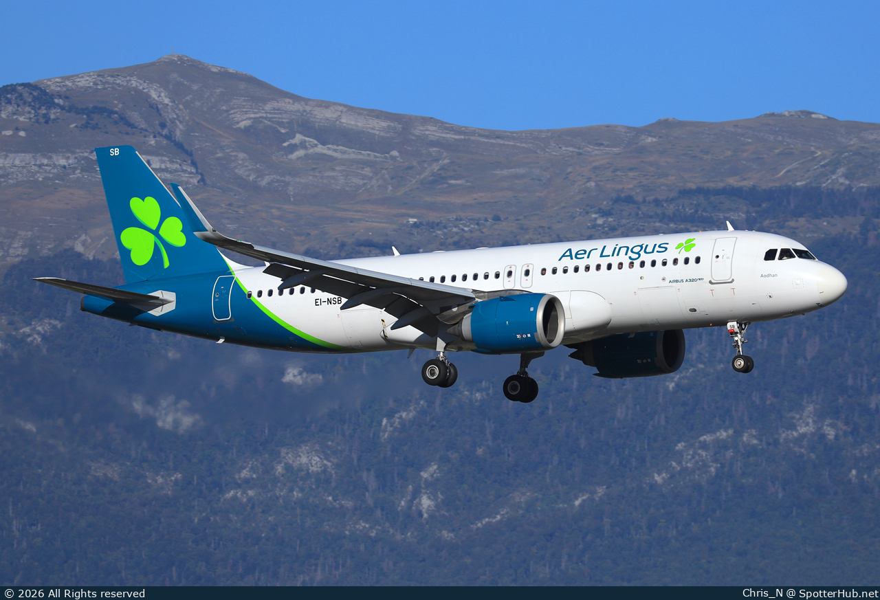 Photo of EI-NSB - Airbus A320-251N operated by Aer Lingus