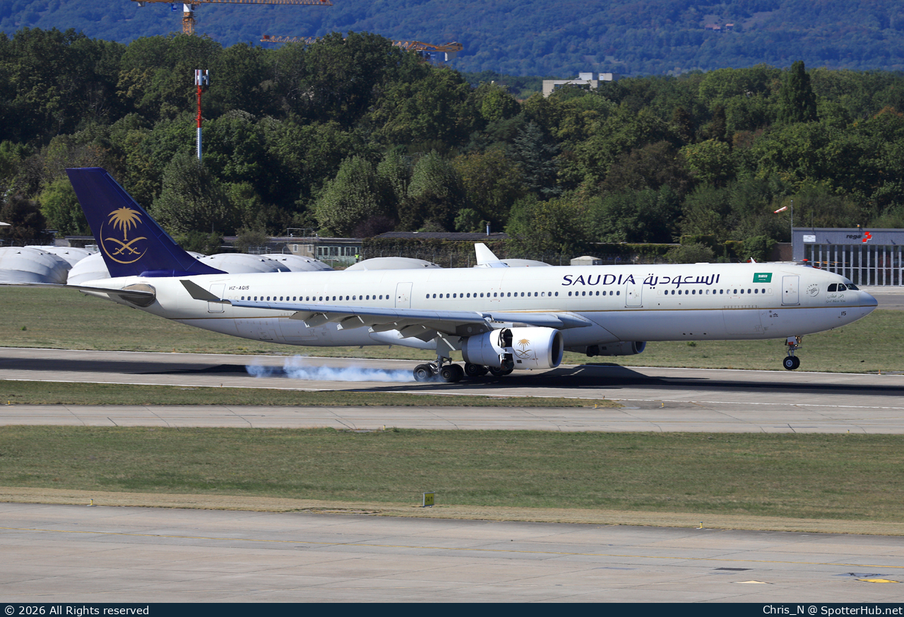 Photo of HZ-AQ15 - Airbus A330-343 operated by Saudia