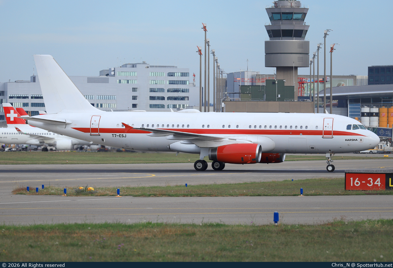 Photo of T7-ESJ - Airbus A320-232 operated by Aegle Aviation