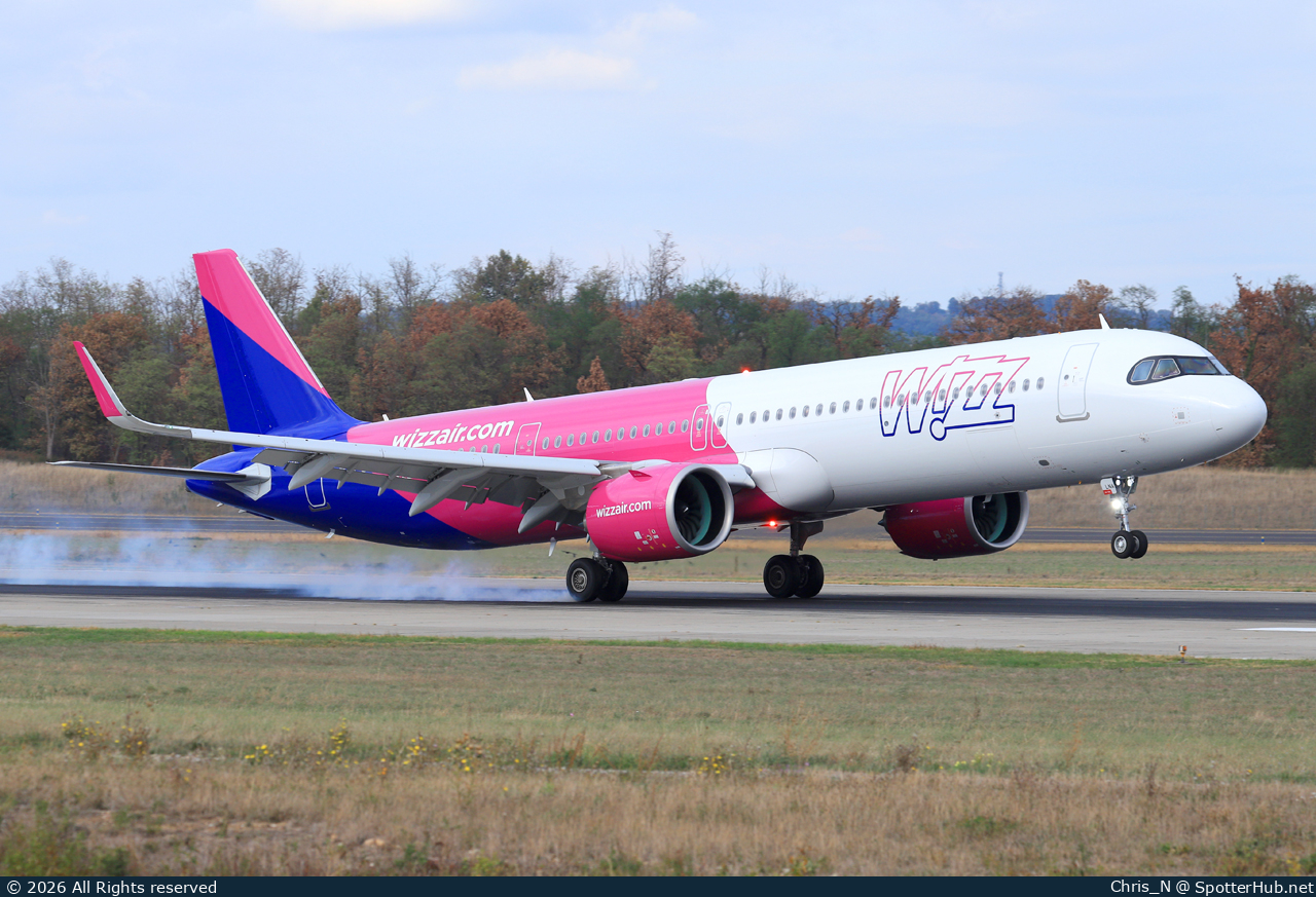 Photo of HA-LNA - Airbus A321-271NX operated by Wizz Air