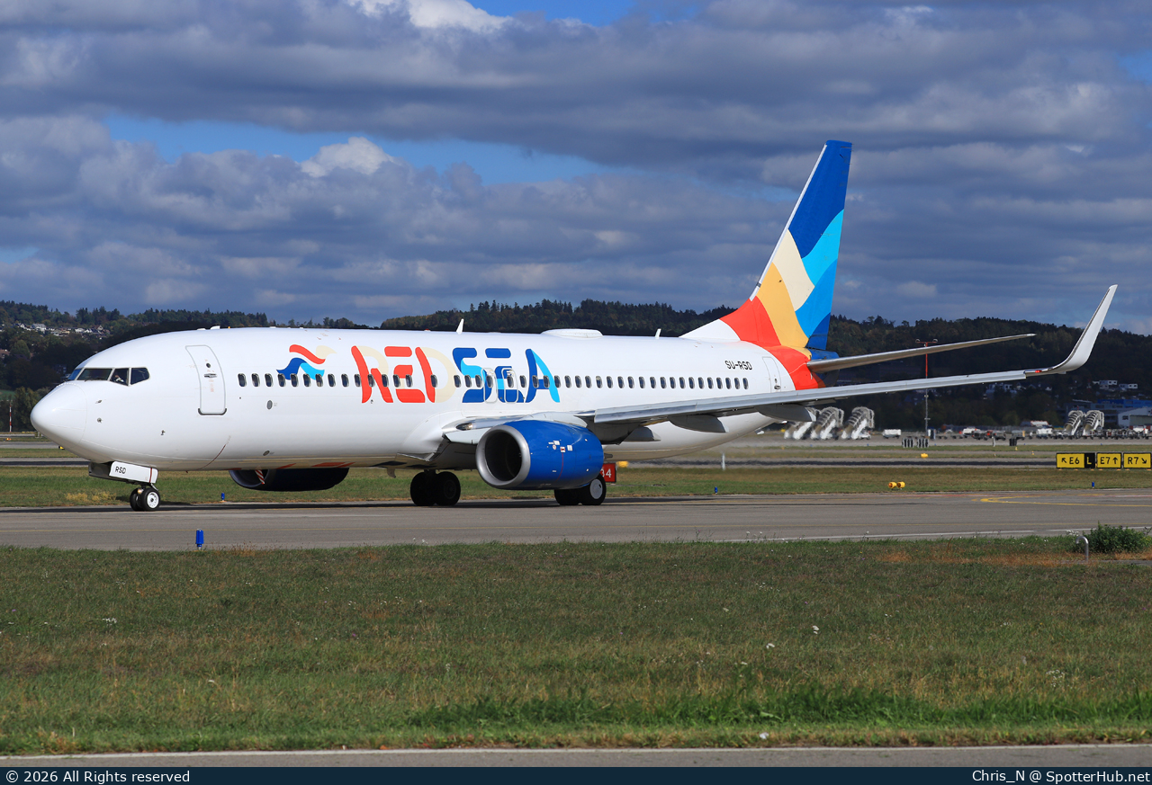 Photo of SU-RSD - Boeing 737-8EH operated by Red Sea Airlines