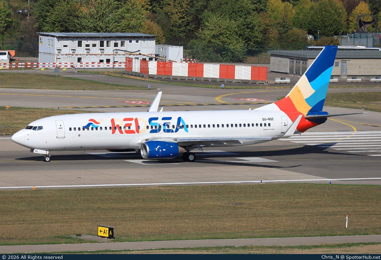 Photo of SU-RSC - Boeing 737-81B operated by Red Sea Airlines