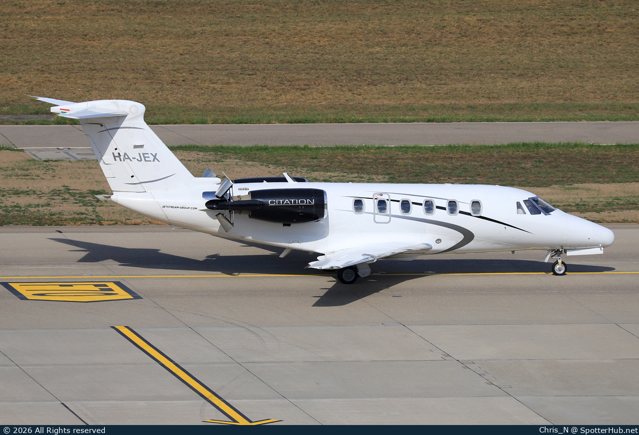 Photo of HA-JEX - Cessna 650 Citation VI operated by BJ Aviation