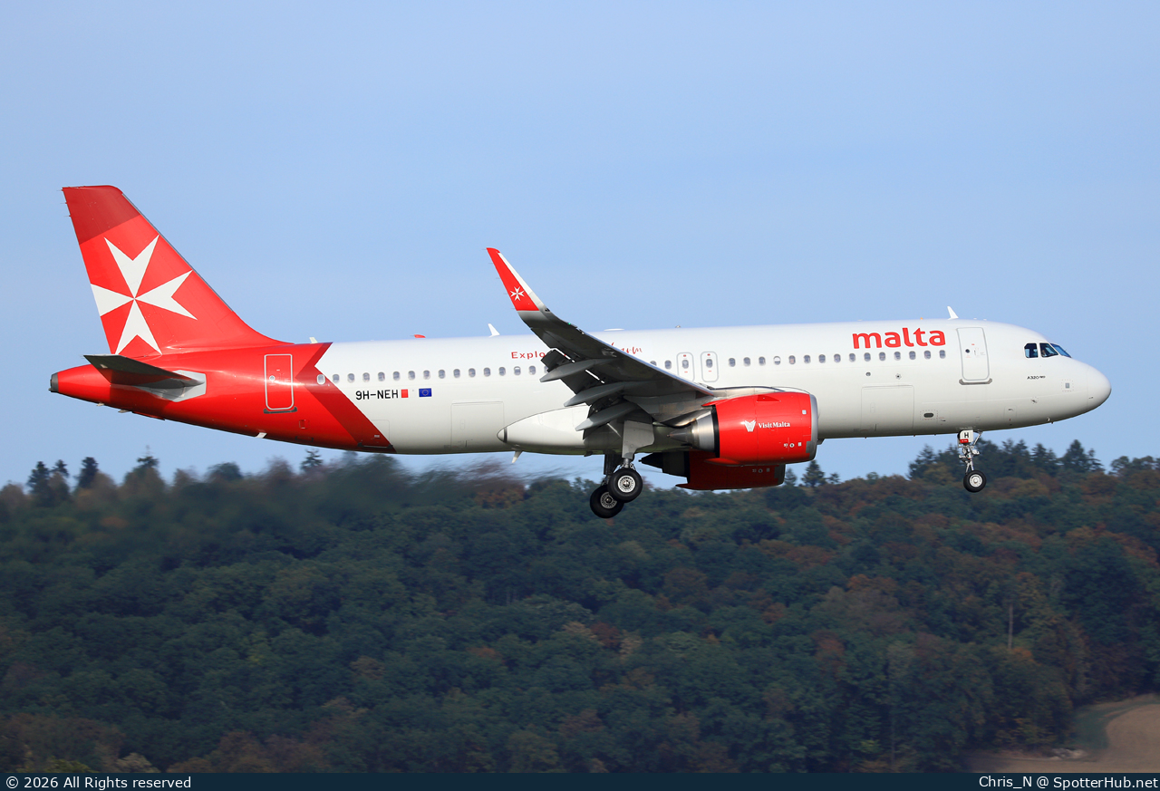 Photo of 9H-NEH - Airbus A320-251N operated by KM Malta Airlines