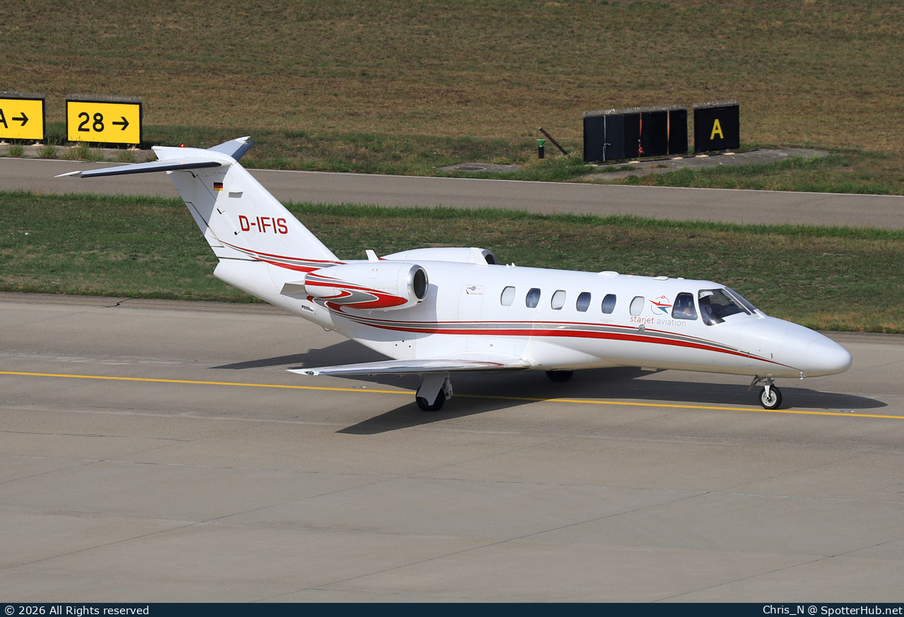Photo of D-IFIS - Cessna 525A CitationJet CJ2+ operated by Aeroways