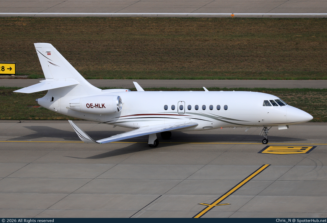 Photo of OE-HLK - Dassault Falcon 2000LX operated by Skyside