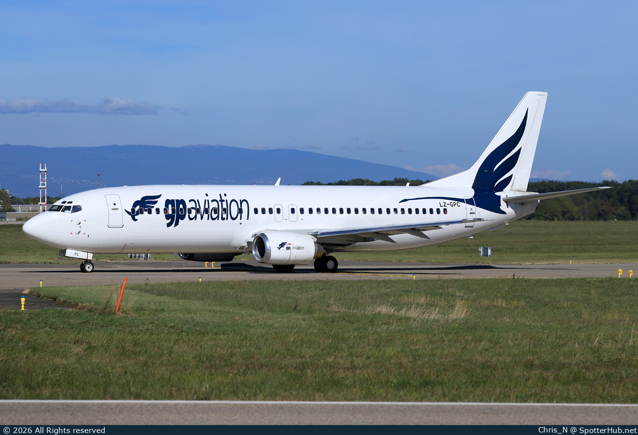 Photo of LZ-GPC - Boeing 737-4Y0 operated by GP Aviation