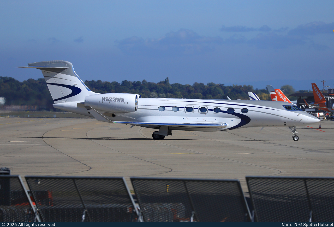 Photo of N623MM - Gulfstream G600 operated by Amgen