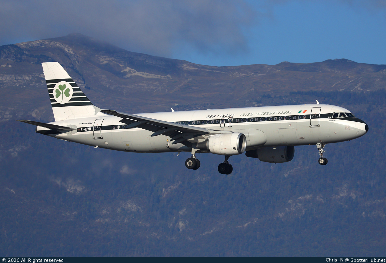 Photo of EI-DVM - Airbus A320-214 operated by Aer Lingus