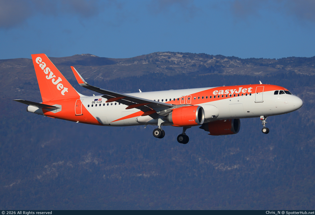 Photo of OE-LUI - Airbus A320-251N operated by easyJet Europe