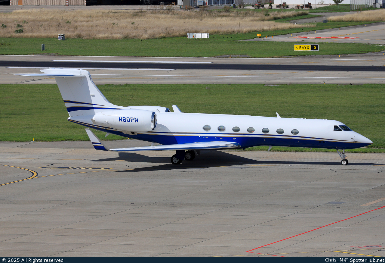 Photo of N80PN - Gulfstream GV operated by BKF Aviation