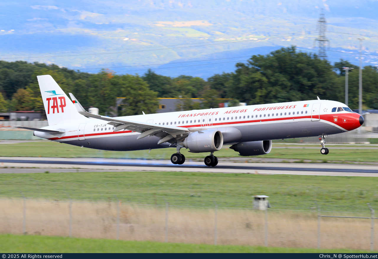 Photo of CS-TJR - Airbus A321-251NX operated by TAP Air Portugal