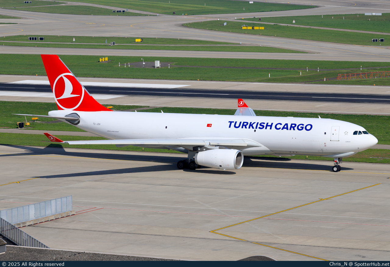 Photo of TC-JOV - Airbus A330-243F operated by Turkish Airlines Cargo