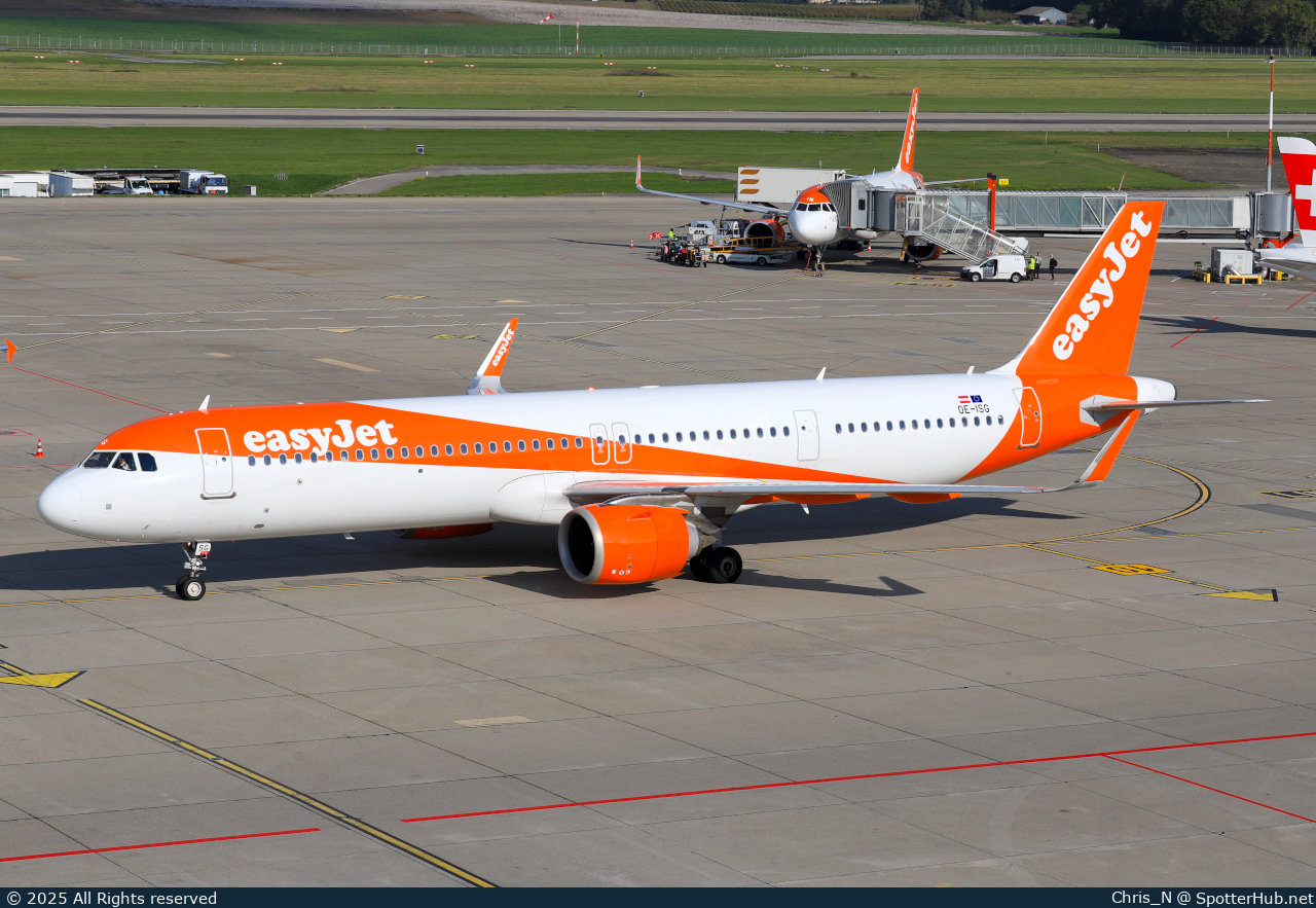 Photo of OE-ISG - Airbus A321-251NX operated by easyJet Europe