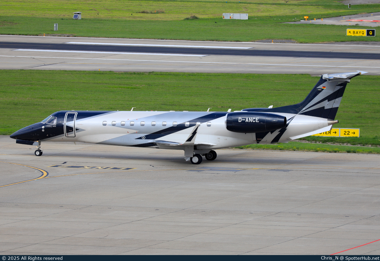 Photo of D-ANCE - Embraer Legacy 650E operated by VistaJet Germany