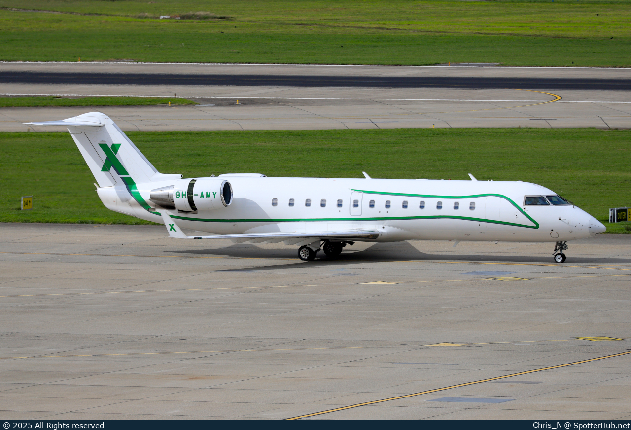 Photo of 9H-AMY - Bombardier Challenger 850 operated by AirX Charter