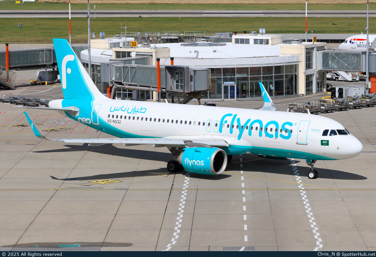 Photo of HZ-NS32 - Airbus A320-251N operated by Flynas