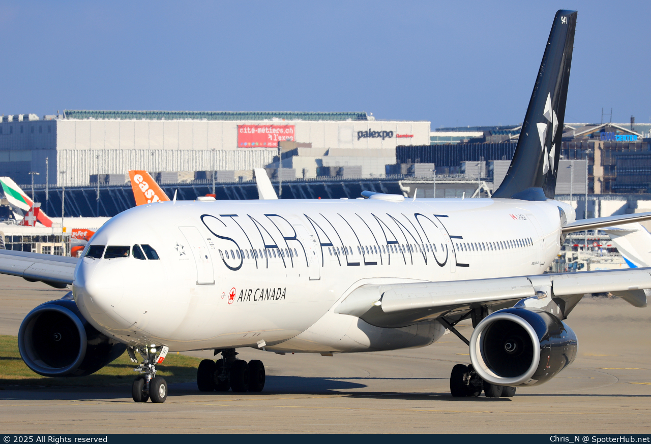 Photo of C-GEGI - Airbus A330-343 operated by Air Canada