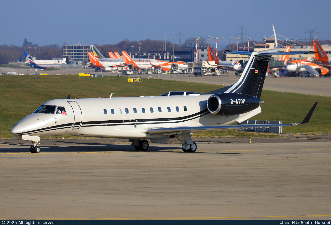 Photo of D-ATOP - Embraer Legacy 650E operated by VistaJet Germany