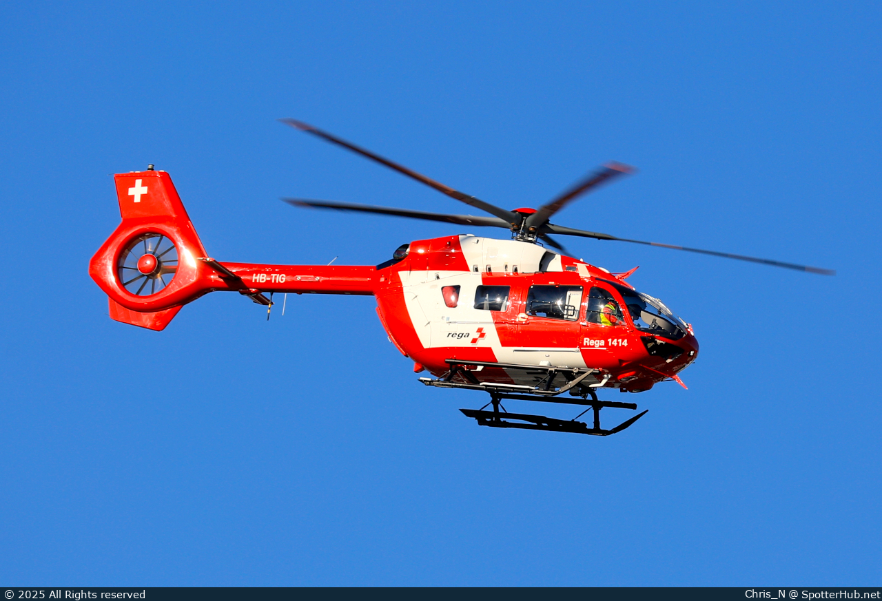 Photo of HB-TIG - Airbus Helicopters H145 operated by Rega Swiss Air-Rescue